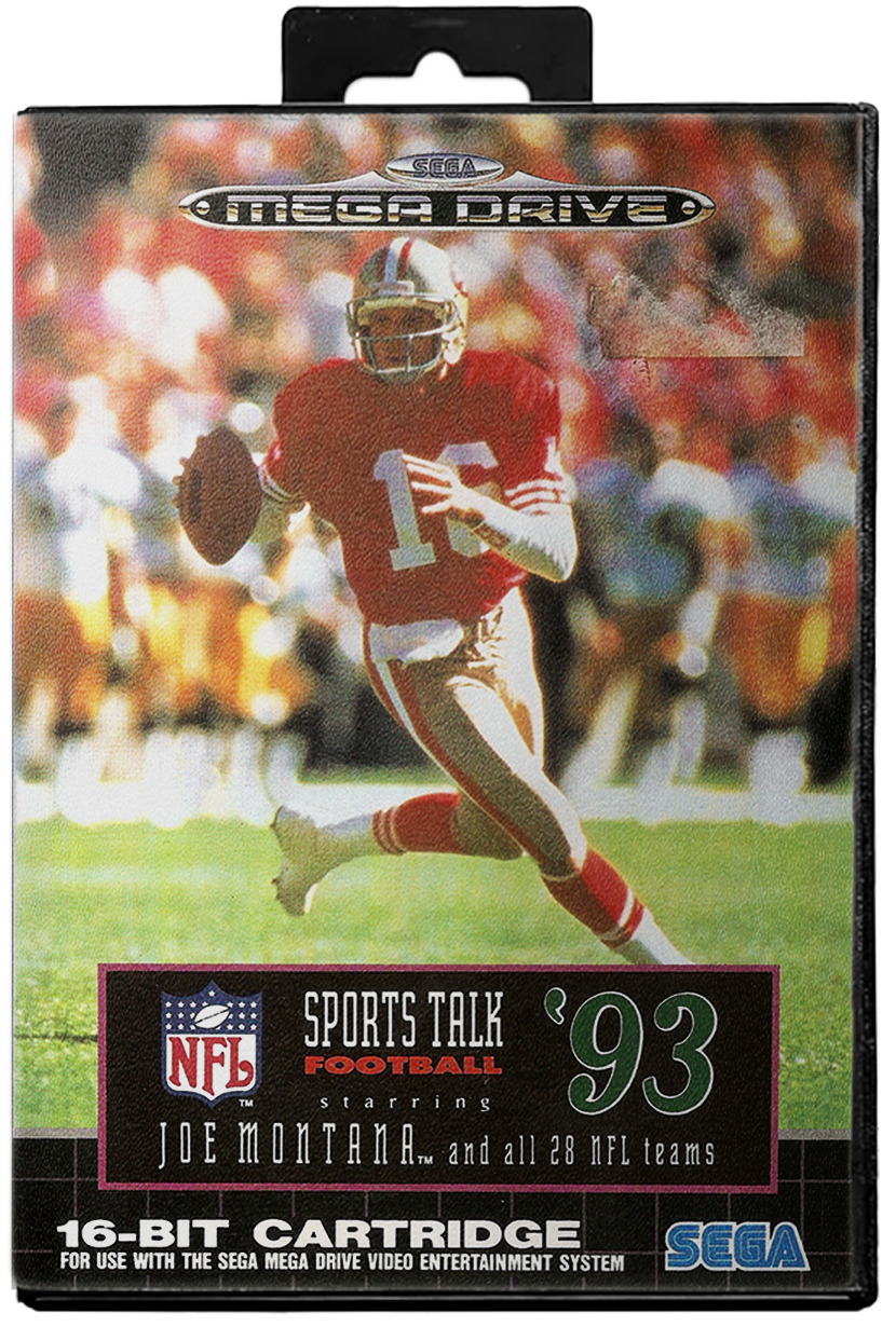 NFL Sports Talk Football  93 Starring Joe Montana